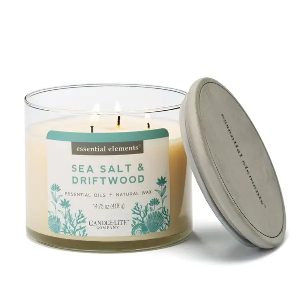 Ski Lodge Wood Wick Candle