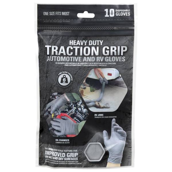 Gorilla Grip 10 Count Traction Grip Auto Gloves - 97501-26 | Blain's ...