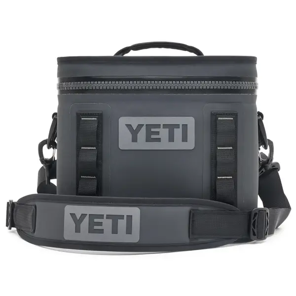 This stylish Yeti cooler sack chills a round's worth of drinks