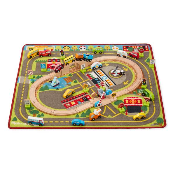 deluxe road rug play set