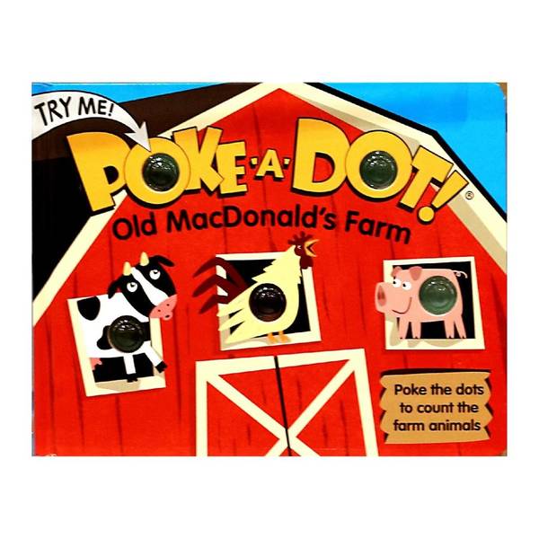 Melissa & Doug Children's Book - Poke-a-Dot: Goodnight, Animals