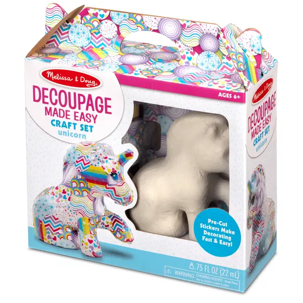 melissa and doug decoupage kitten