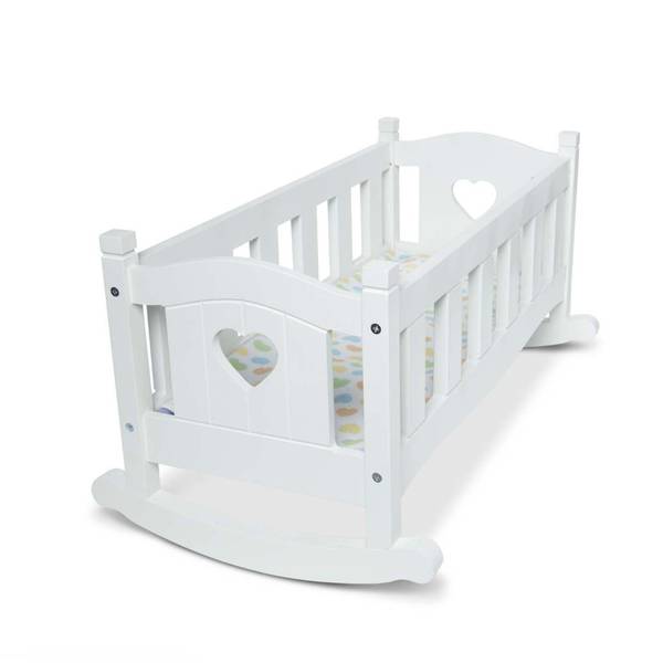 melissa and doug baby doll bed