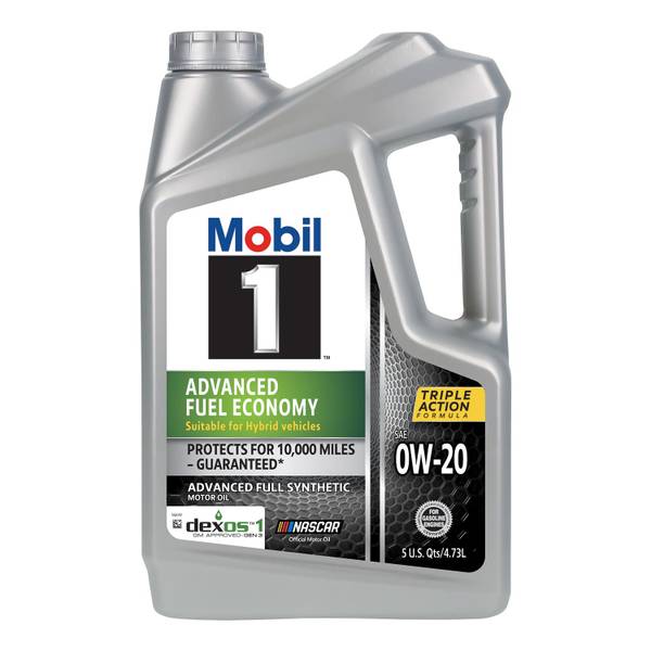 5 Quart Advanced Fuel Economy 0W-20 Full Synthetic Motor Oil
