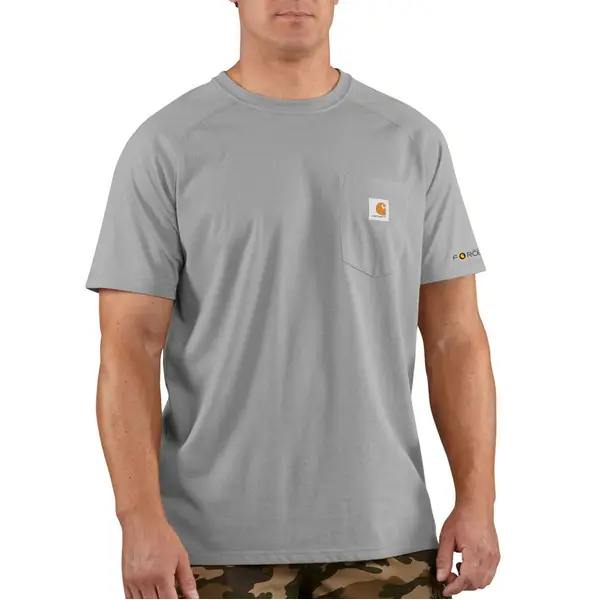Carhartt Men/'s Force Cotton Delmont Graphic Short Sleeve T-Shirt Work Utility