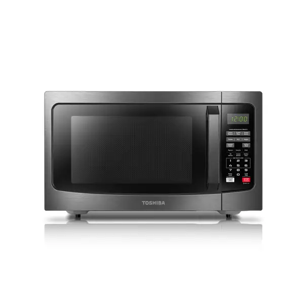 Toshiba 1.2 Cu. ft. Black Stainless Steel Microwave with Smart Sensor
