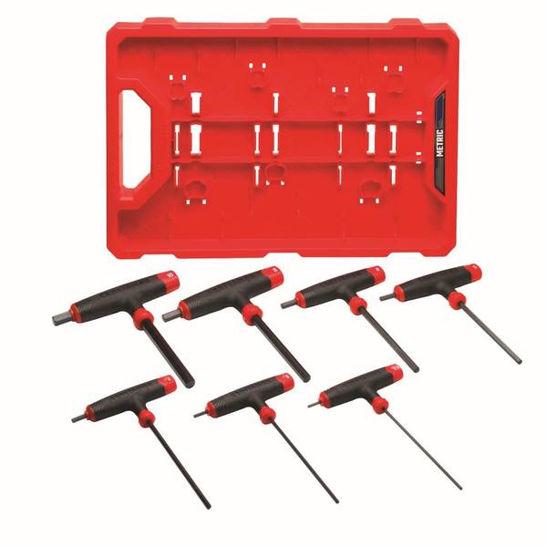 Craftsman 7Piece THandle Metric Hex Key Set CMHT26016 Blain's