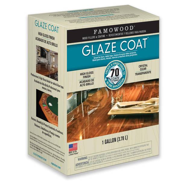 Famowood 1 Gal Glaze Coat Clear Epoxy Kit 5050110 Blain's Farm & Fleet