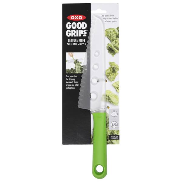 OXO SoftWorks Lettuce Knife with Kale Stripper 21172200N1 Blain's Farm & Fleet
