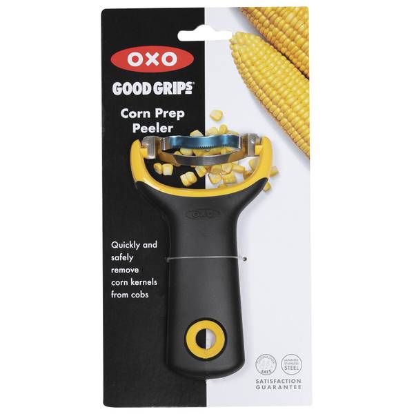 OXO Soft Works Large Vegetable Prep Peeler; Stainless Steel Blade; Rubber Grip 