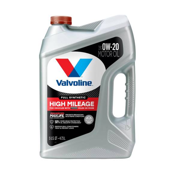 Valvoline 5 Quart Full Synthetic High Mileage with MaxLife Technology
