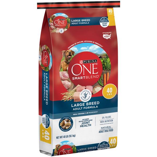 Purina One 40 lb Smartblend Large Breed Adult Dog Food 199 647