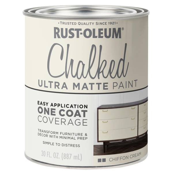 Photo of 30 oz Chalked Ultra Matte Chiffon Cream Chalked Paint