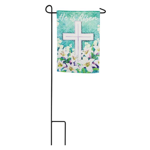 Evergreen Enterprises Easter Cross Garden Flag - 14S9004 | Blain's Farm ...