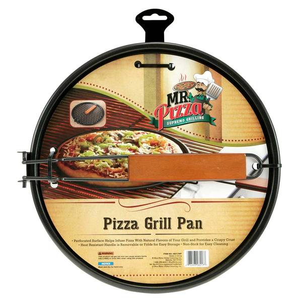 Mr. Pizza Supremo Grilling Pizza Grill Pan 08217MP
