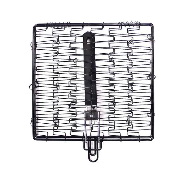 Mr. Bar-B-Q Stainless Steel Grill Sheet - Dual Sided BBQ Mat For Easy Grilling