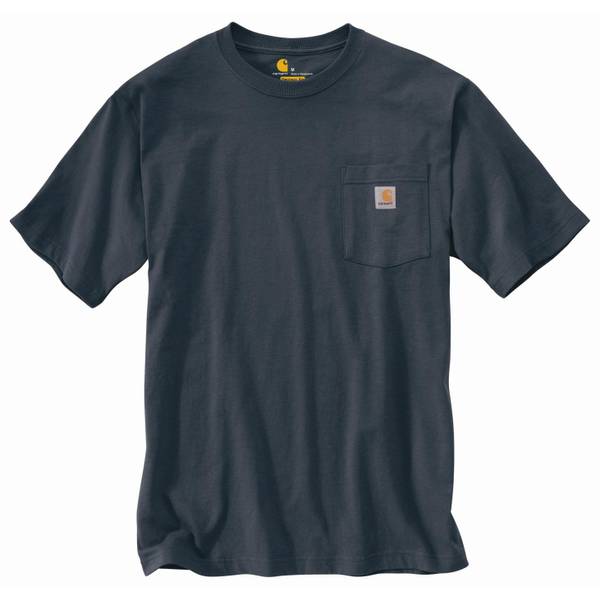 Carhartt Men's K87 Loose Fit Heavyweight Short-Sleeve Pocket T-Shirt ...