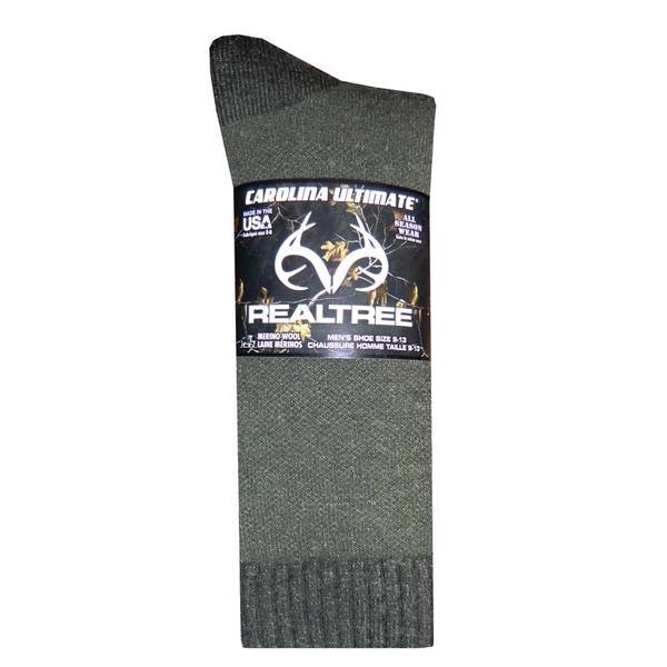 Realtree Mens Merino Wool Blend Socks Olive Na 72350o Blains Farm And Fleet 