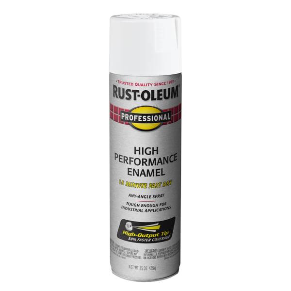 Rust-Oleum 15 oz Professional Gloss White Enamel Spray - 7592838 ...