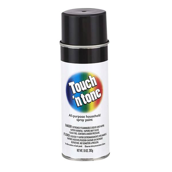 Photo of 10 oz Touch 'n Tone Gloss Black Spray Paint