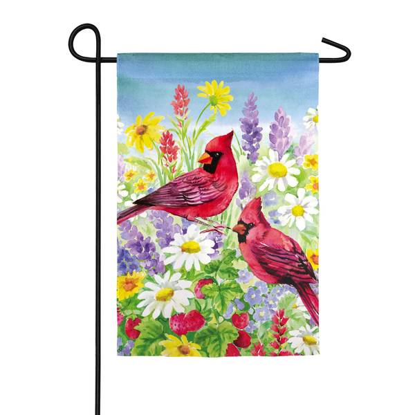 Evergreen Enterprises Summer Cardinals Garden Flag - 14s9192 