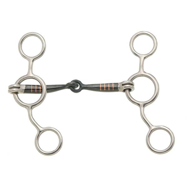 Photo of 5" Kelly Silver Star Sweet Iron Jr. Cow Snaffle