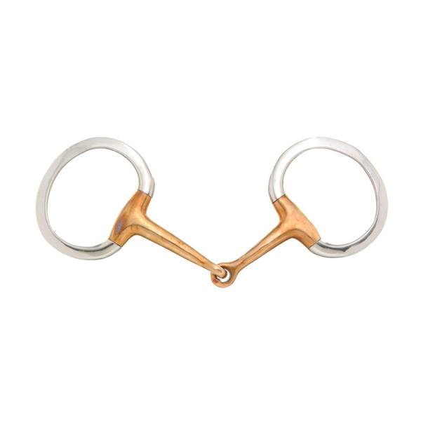 Photo of 5" Kelly Silver Star Copper Mouth Eggbutt Snaffle