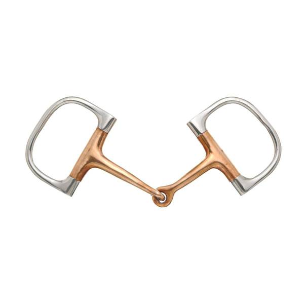 Photo of 5" Kelly Silver Star Copper Mouth Barrel D Ring Snaffle