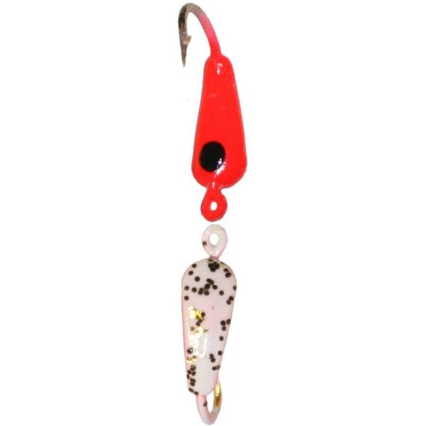 K&E Tackle #10 Orange & Chartreuse Moon Glitter Jig - B68-10-G | Blain's  Farm & Fleet