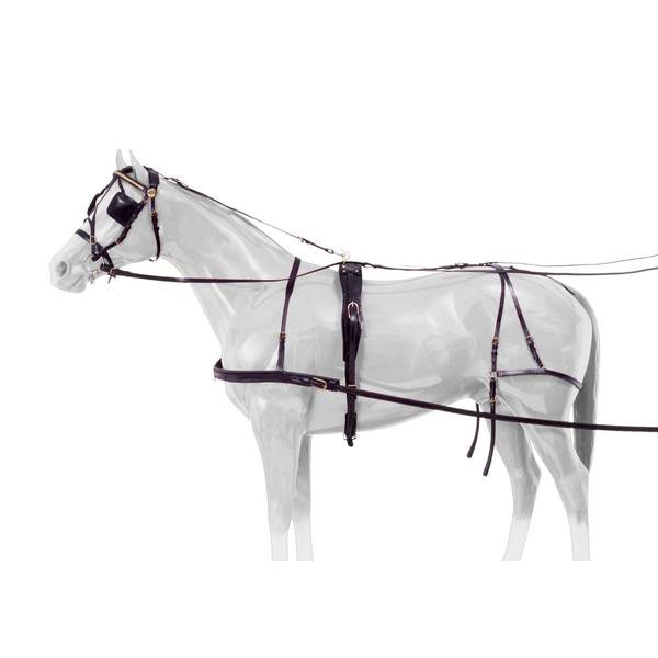 Horse Tough 1 Deluxe Nylon Driving Harness 