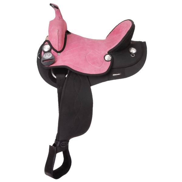 Photo of King Series Suede Seat Synthetic Trail Saddle