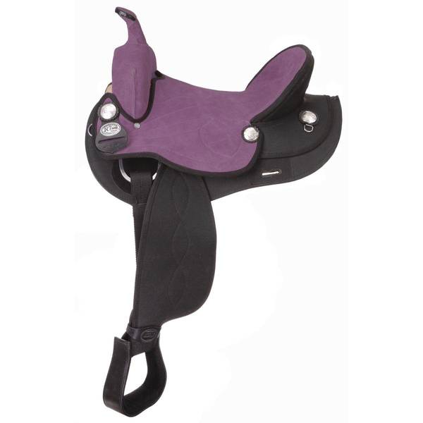 Photo of King Series Suede Seat Synthetic Trail Saddle