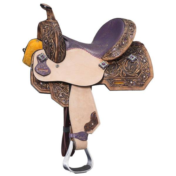 Photo of Sweet Pea Youth Barrel Saddle