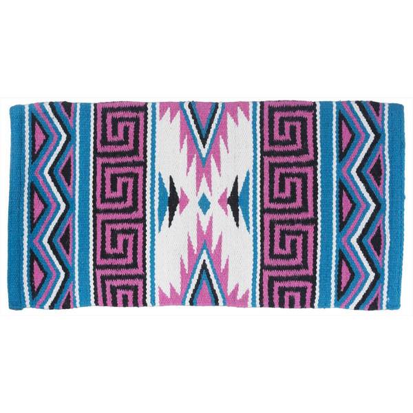 Photo of 36"x34" Mayan Navajo Wool Saddle Blanket