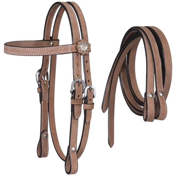 Photo of Mini Roughout Headstall with Rein