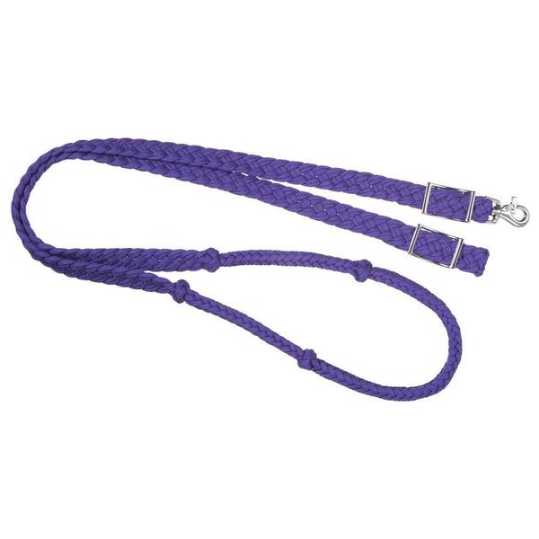 Photo of Deluxe Knotted Cord Roping Reins