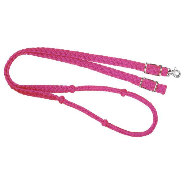Photo of Deluxe Knotted Cord Roping Reins