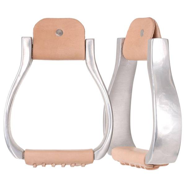 Photo of 2 1/2" Aluminum Youth Stirrups