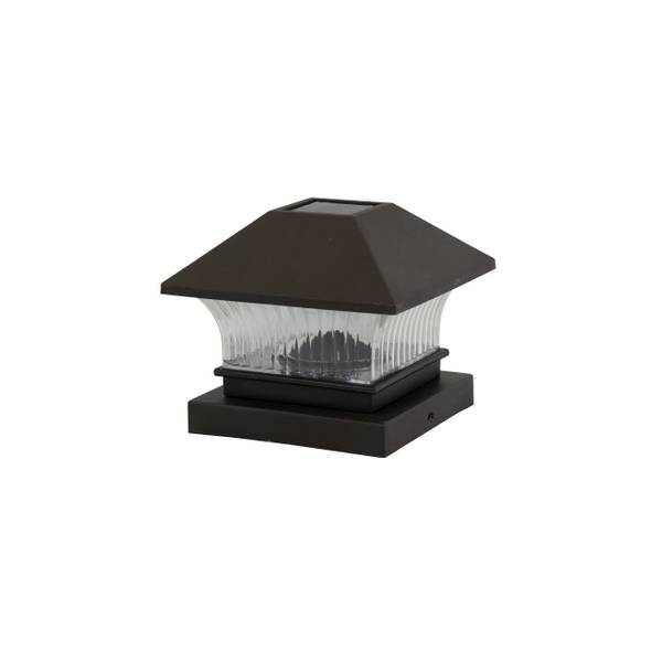 Moonrays Copper Plastic Post Cap with White LED - 90135DI | Blain's ...