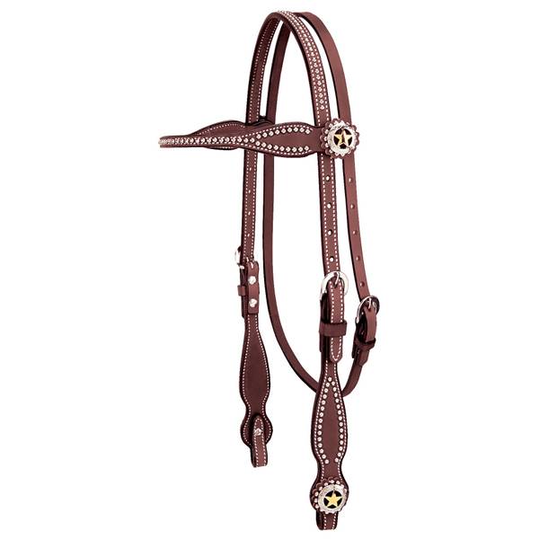 Photo of Texas Star Browband Headstall