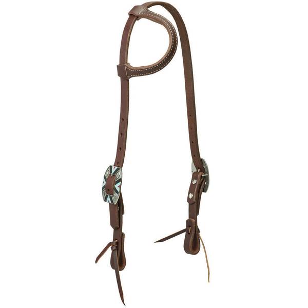 Weaver Leather Work Tack Rope Sliding Ear Headstall 100588 Blain's