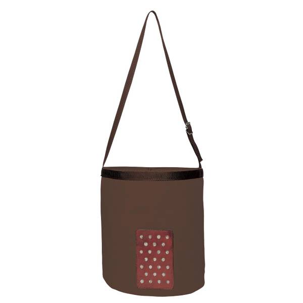 Leather on sale feed bag