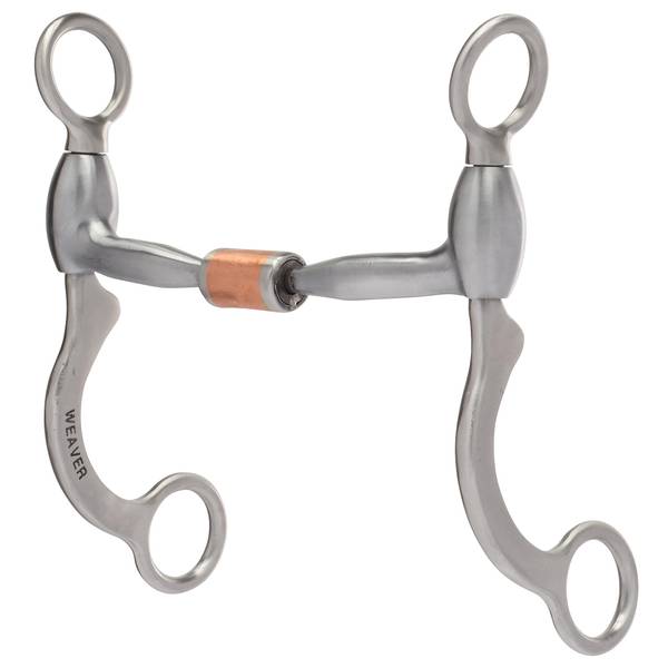 Weaver Leather Pro Series 5" Short Shank Horse Bit, Sweet Iron Slightly