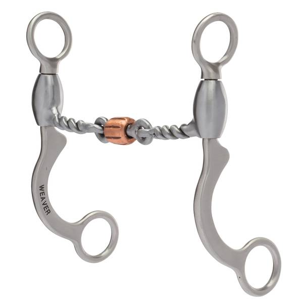 Weaver Leather Pro Series 5" Short Shank Horse Bit, Sweet Iron 3Piece