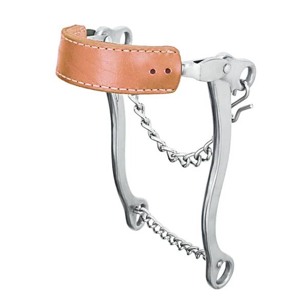 Photo of Hackamore with Flat Leather Noseband
