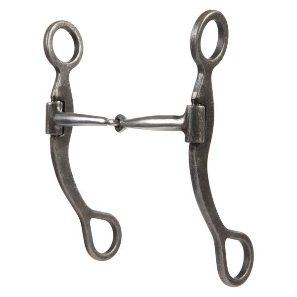 Weaver Leather Professional Antiqued Shank Bit, 5" Sweet Iron Mouth