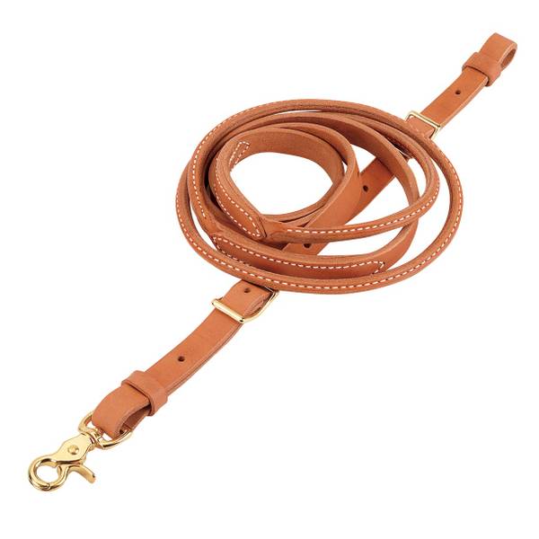Photo of Harness Leather Round Roper & Contest Reins