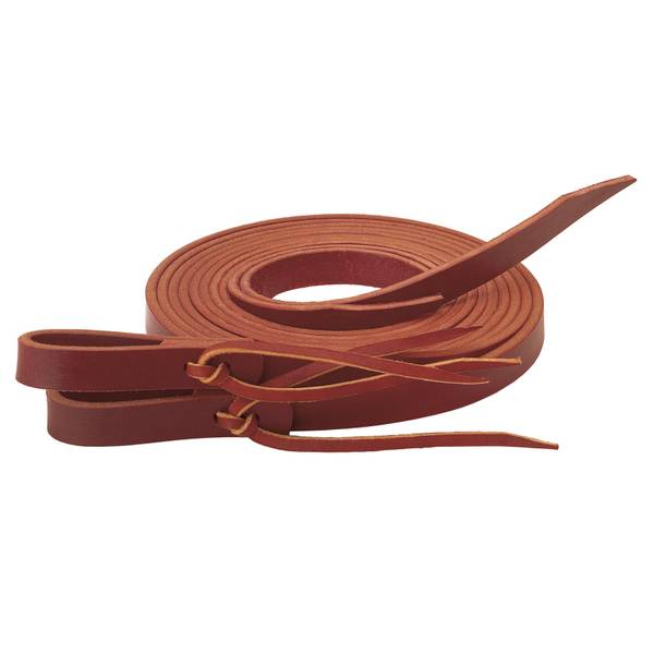 Photo of 8' Latigo Split Reins with Water Tie Ends