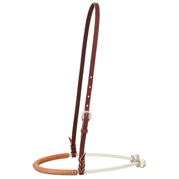 Photo of Leather Covered Rope Noseband