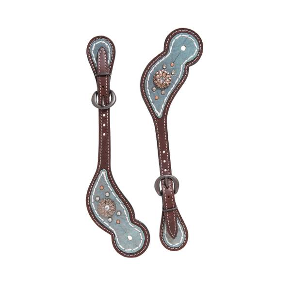 Weaver Leather Savannah Regular Spur Straps 300166 Blain's Farm